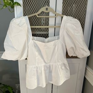 Cara Cara White Top Size Medium - Brand New With Tags